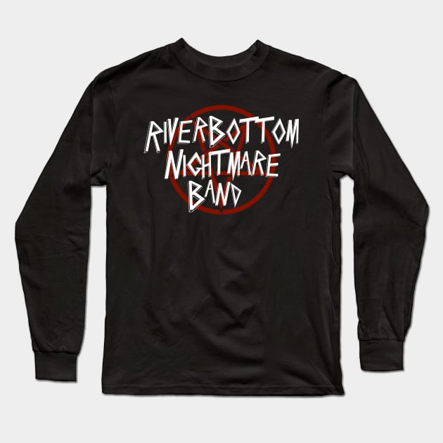 Jug Band vs Riverbottom Nightmare Band Long Sleeve T-Shirt by ModernPop
